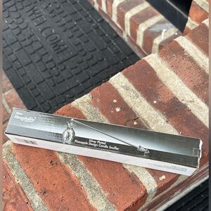 🆕 NIB Silver Hospitslity by Godinger Silver Plated Pineapple Candle Snuffer